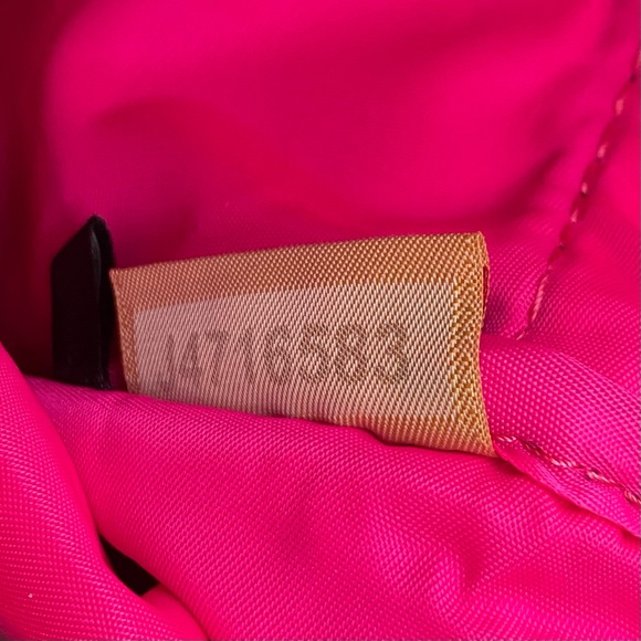 DOONEY & BOURKE North South Triple Zip Black Nylon Embroidered Duck Crossbody - Picture 14 of 15